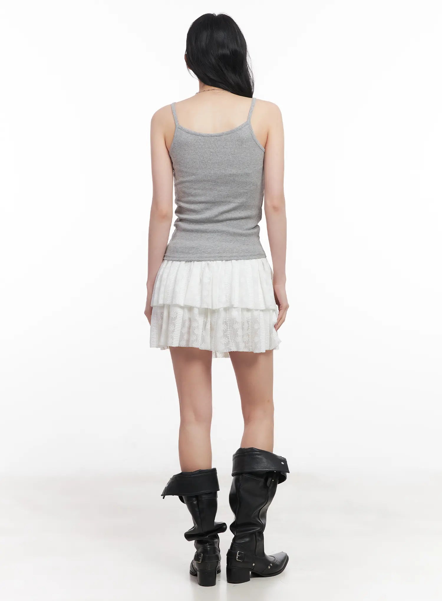 lace-ruffle-mini-skirt-cu510