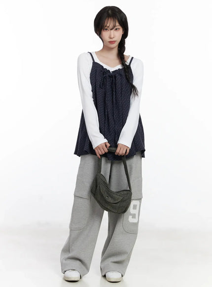 shirring-heart-neck-long-sleeve-top-cj527