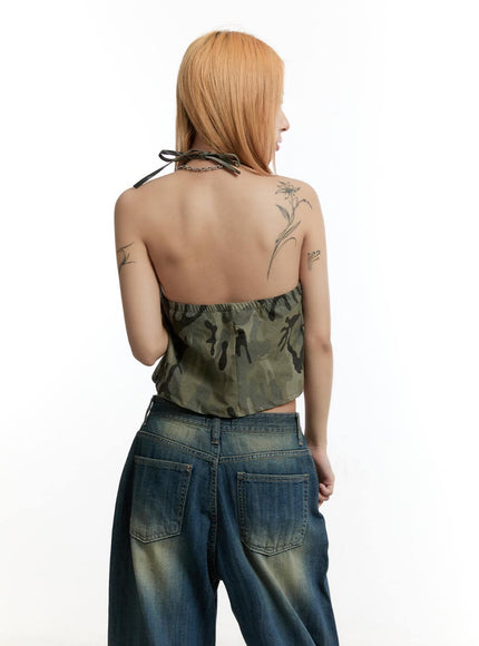 camo-ribbon-halter-crop-cami-top-cy501