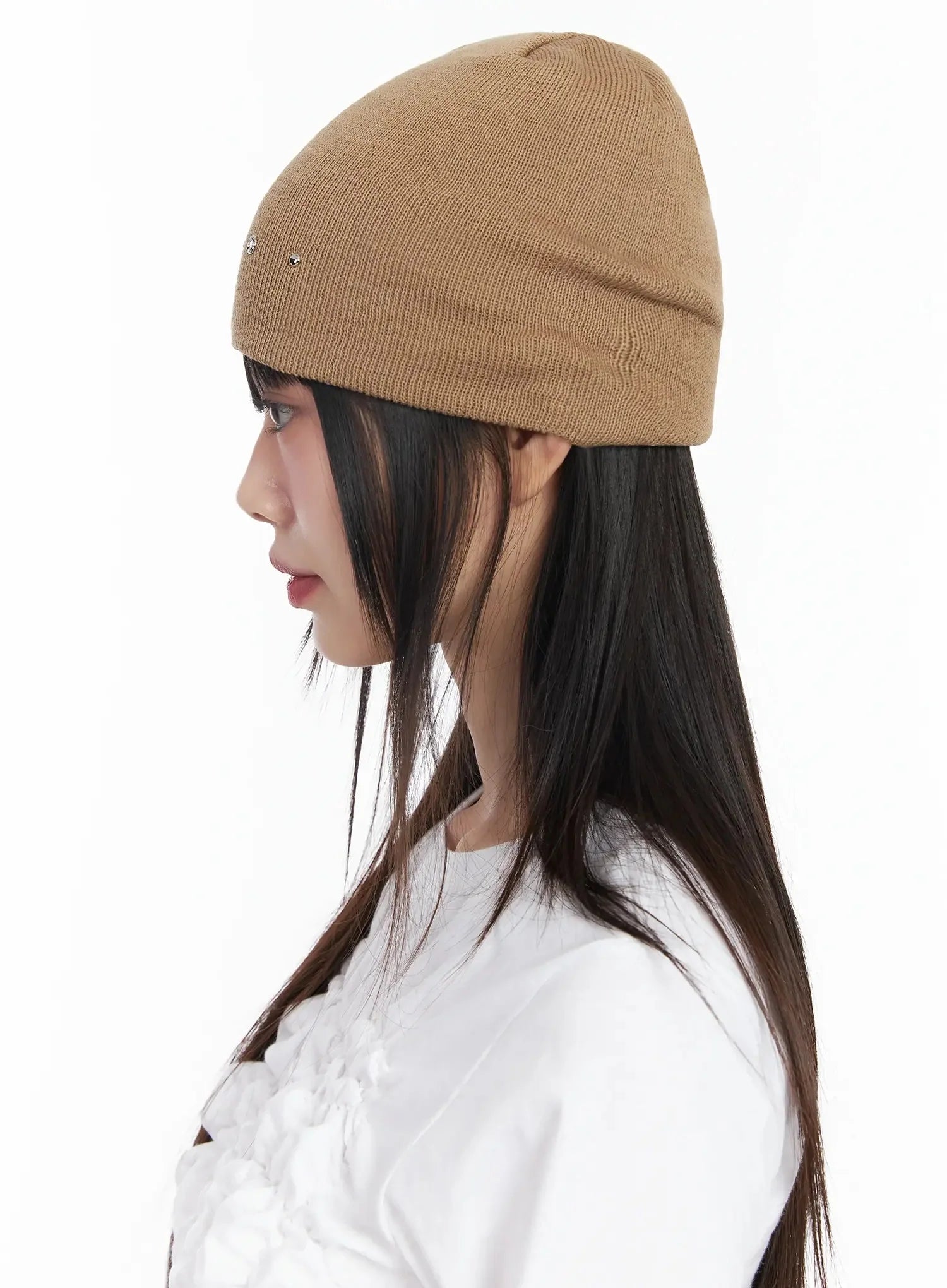 Studded Knit Beanie IM530