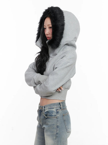 slim-fit-fleece-fur-hoodie-cn514