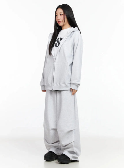 Oversized Basic Hoodie IA507