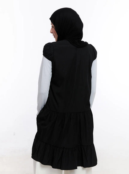 layered-polka-dot-long-sleeve-dress-cs524