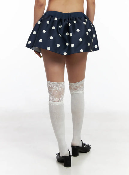 pola-dot-mini-skirt-cm520