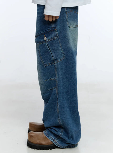 Men's Baggy Cargo Jeans IG515