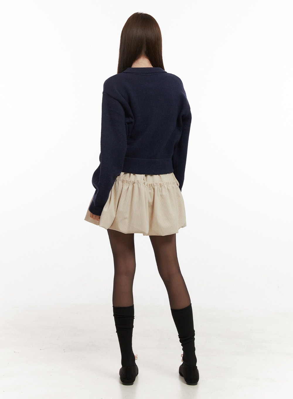 string-tie-solid-mini-skirt-od418