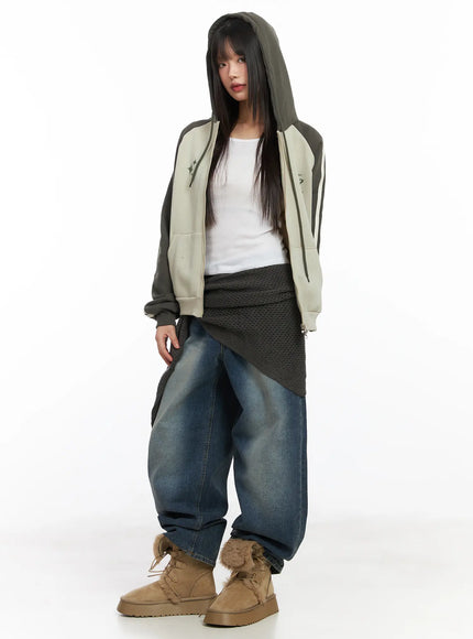 Classic U-Neck Long Sleeve Top CD518