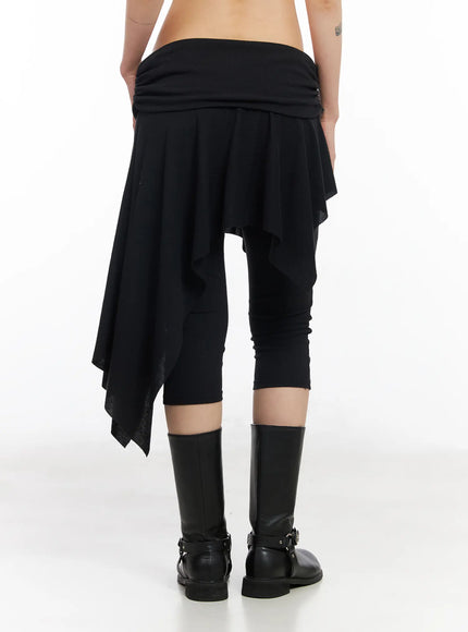 ribbed-asymmetric-skirt-pants-cm516