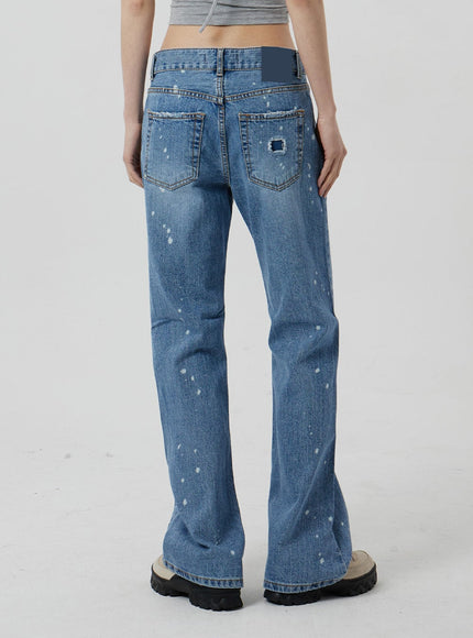 Low Rise Bootcut Jeans CF309