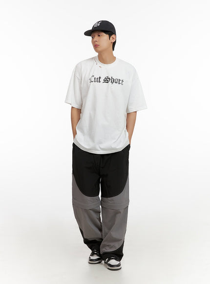 mens-nylon-zippered-baggy-pants-il404