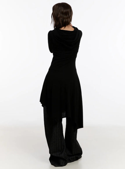 fleece-lined-hooded-flare-mini-dress-cn527