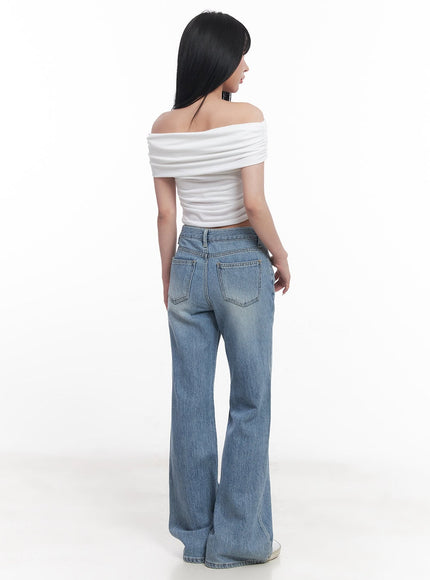 shirred-off-shoulder-crop-top-cy527