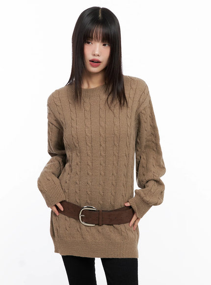 Wide Suede Belt IN503