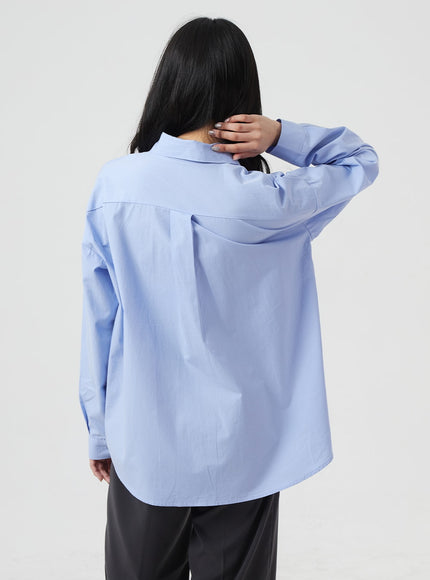 Pastel Color Oversized Shirt BM304