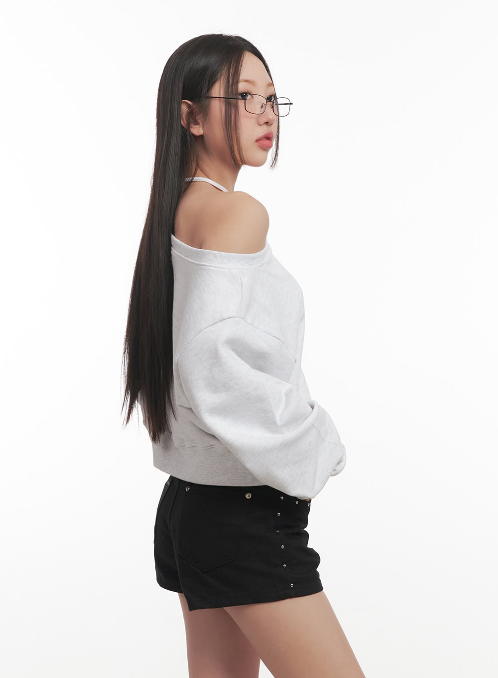 string-one-shoulder-crop-sweatshirt-cf526