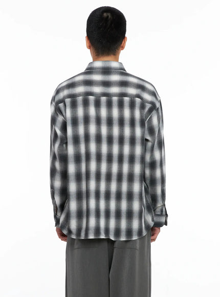 mens-checkered-button-up-shirt-is502