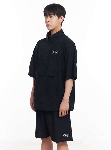 mens-oversize-half-zip-windbreaker-top-ia525