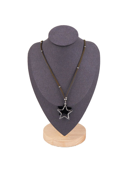 leather-strap-star-necklace-cj531