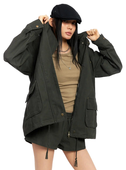 Oversized Vintage Coat CO529