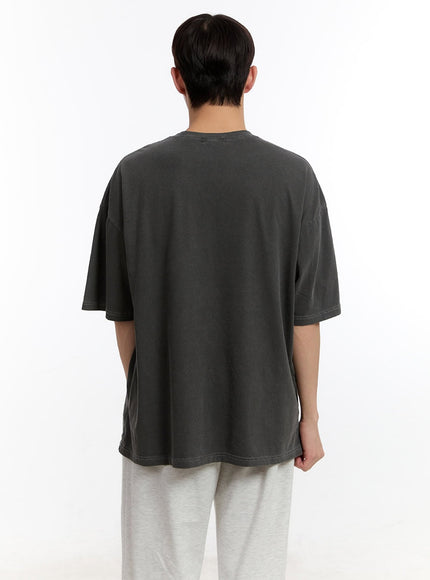 Men's Washed Graphic T-Shirt IA507