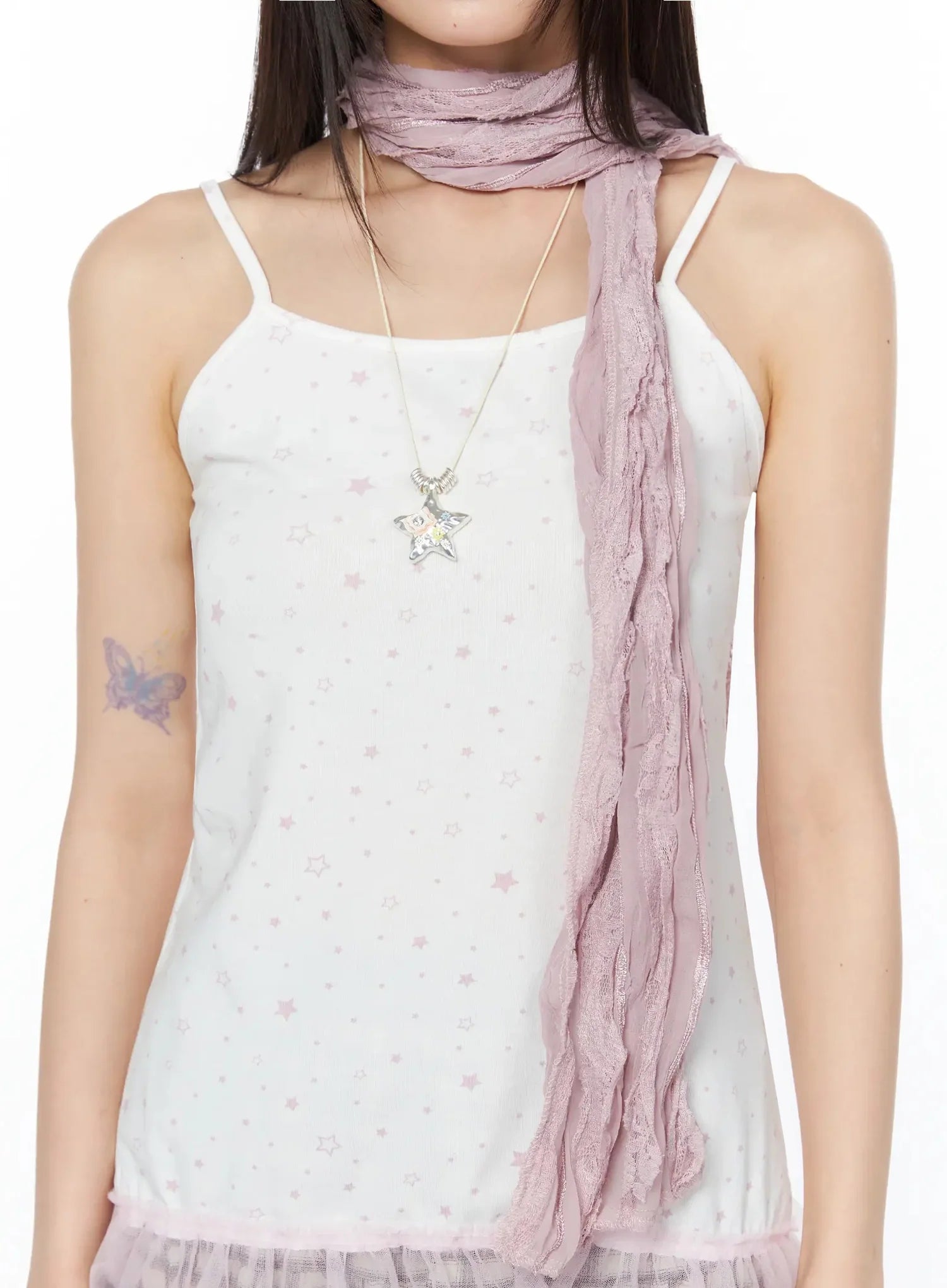 lace-chiffon-scarf-iy526