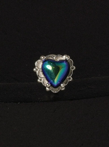 o-connor-lace-heart-piercing-1pc-iu506 / Blue