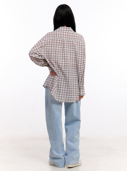 checkered-oversize-collared-shirt-cm527