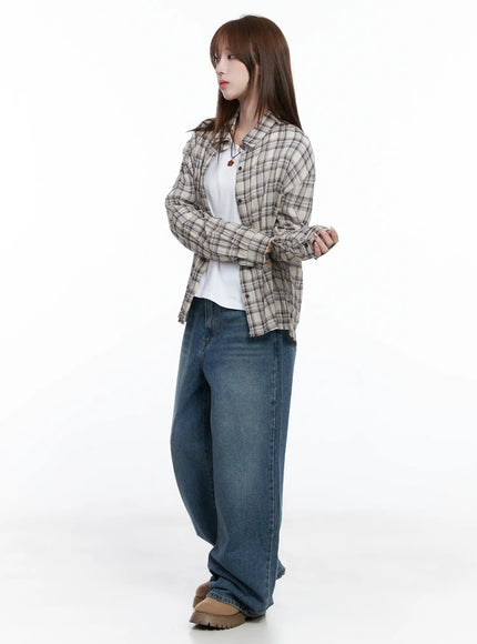 casual-plaid-button-up-shirt-cg529