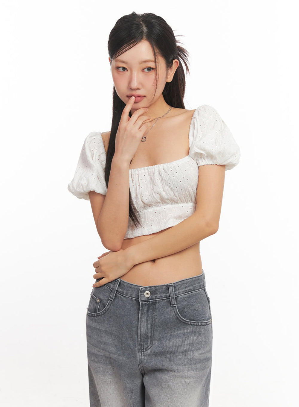 puff-sleeve-square-neck-crop-top-ia525