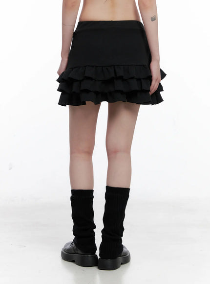 Ruffle Mini Skirt CS529