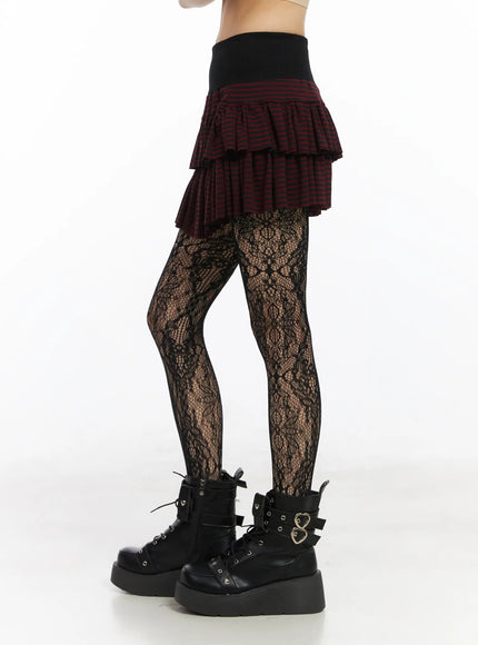 striped-mini-skirt-cd519