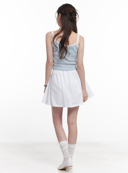 cotton-pleated-mini-skirt-cy519