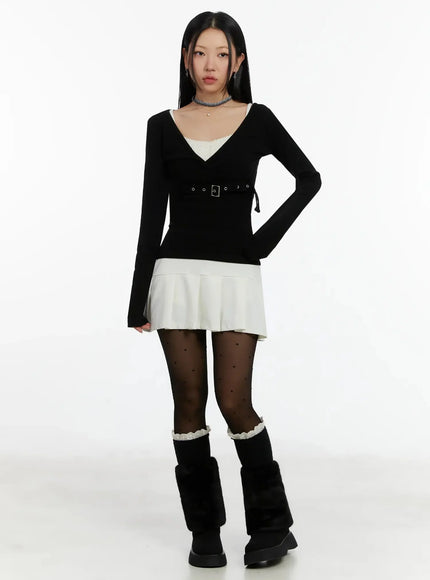 pleated-mini-skirt-id525