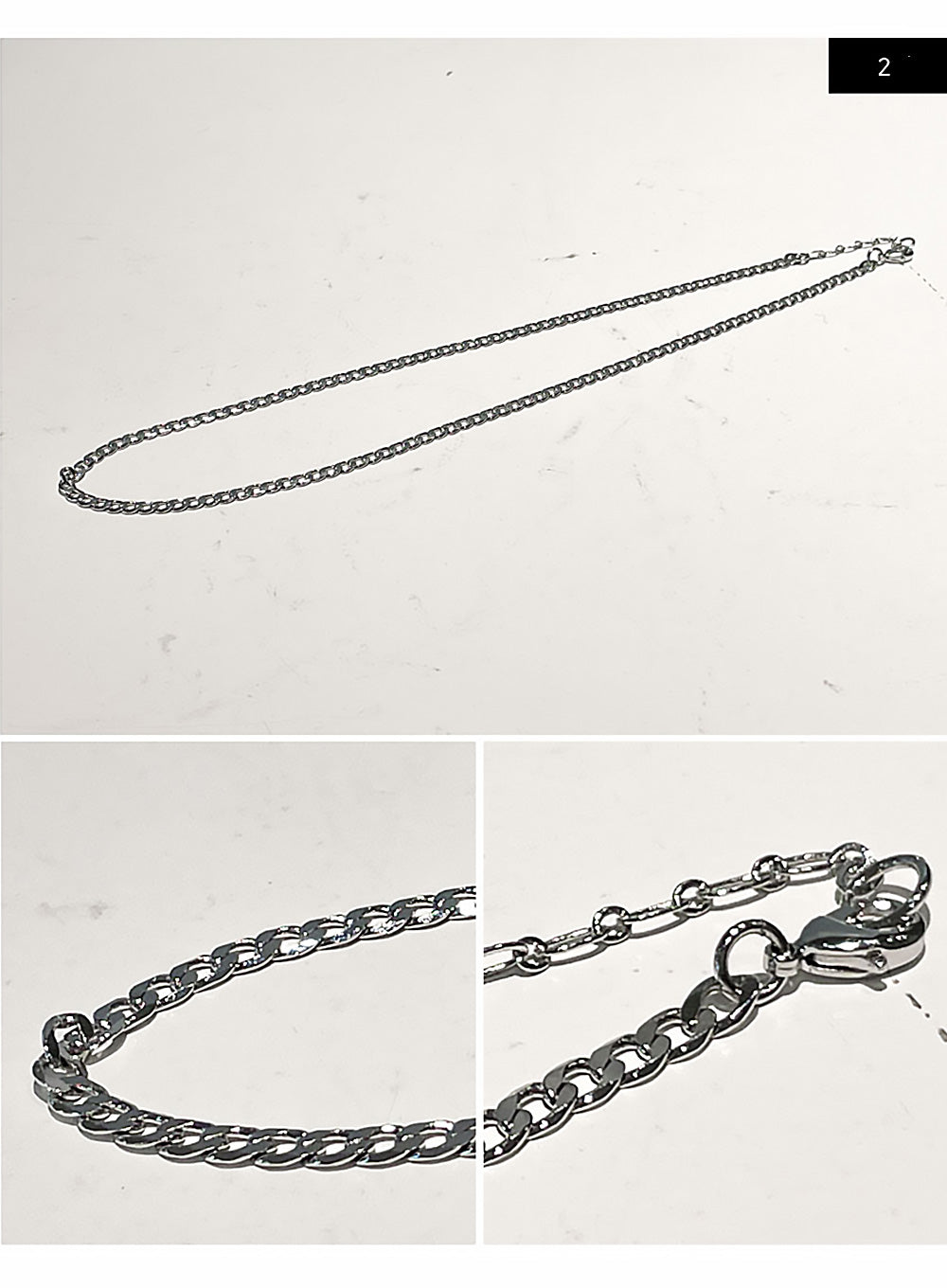 3 Layer Chain Necklace MM1