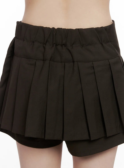 side-button-pleated-mini-skort-cg519