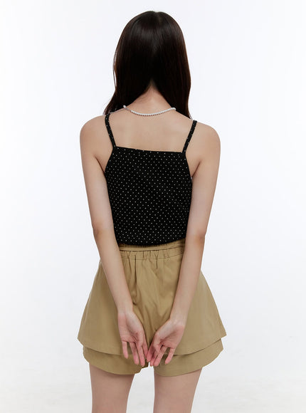 polka-dot-sleeveless-camisole-top-oo407