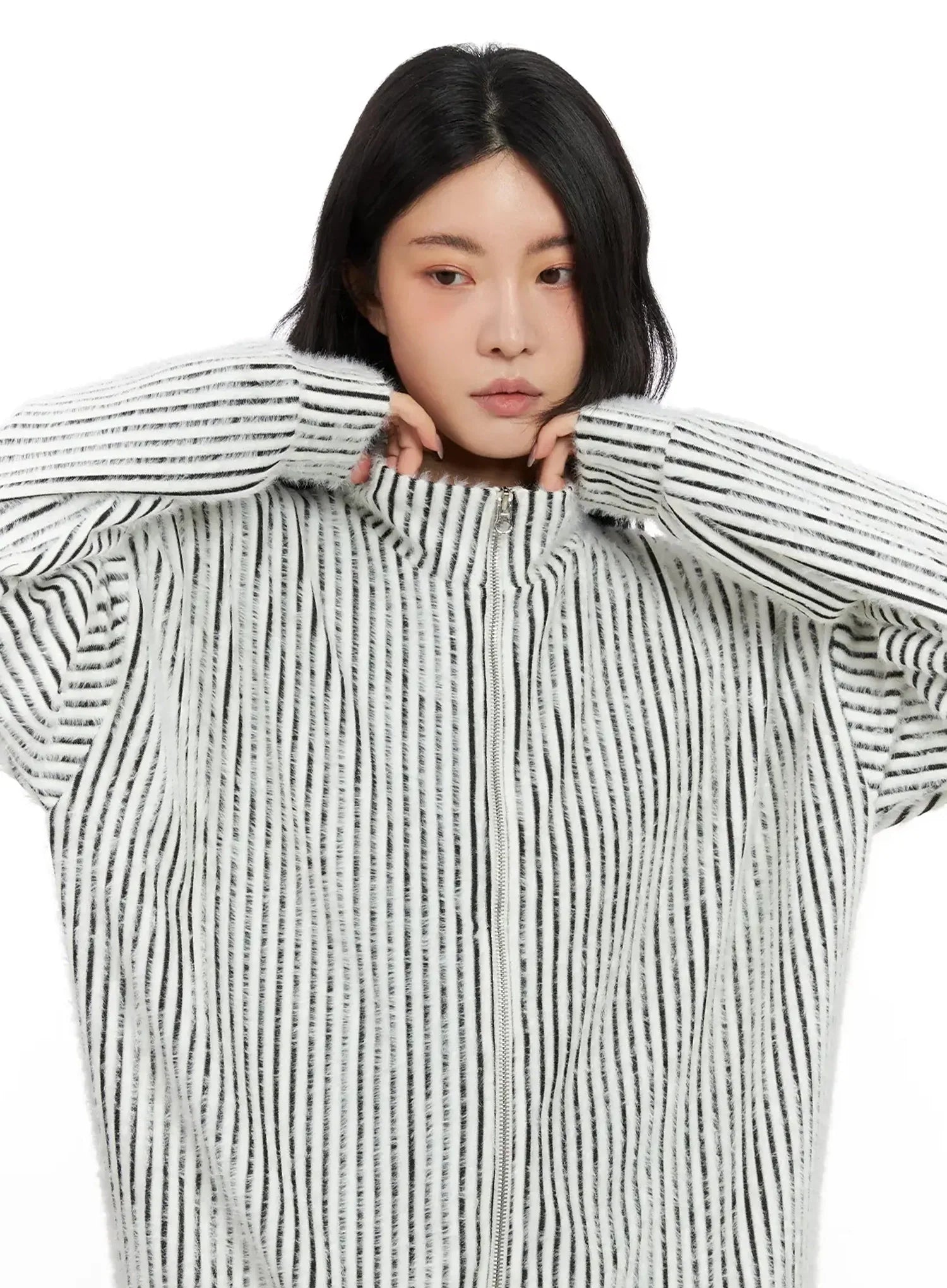 textured-striped-zip-up-sweater-in528