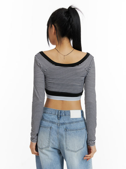 round-neck-striped-long-sleeve-crop-top-cm407