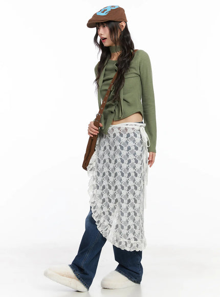 lace-layered-wrap-skirt-cd531