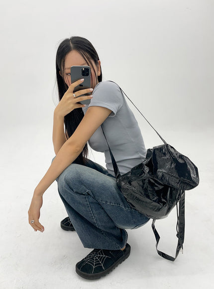 metallic-color-backpack-cl303