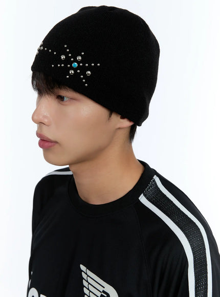 mens-floral-stud-beanie-il515