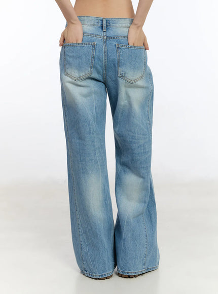 Palmer Low Rise Straight Jeans CA508