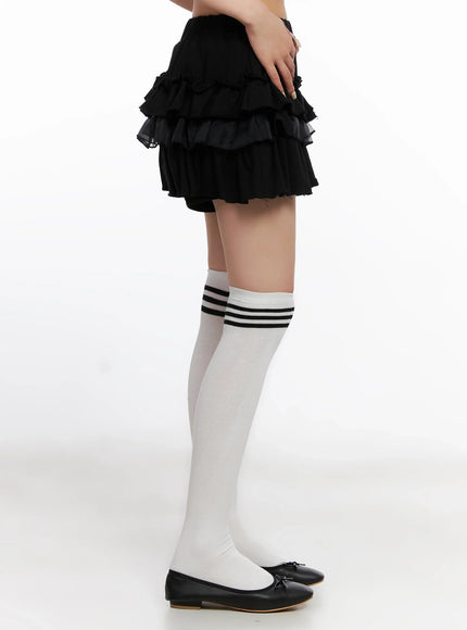 layered-ruffle-mini-skirt-is508