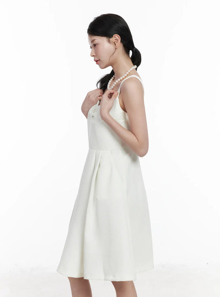 Tweed Bow Mini Dress CA509