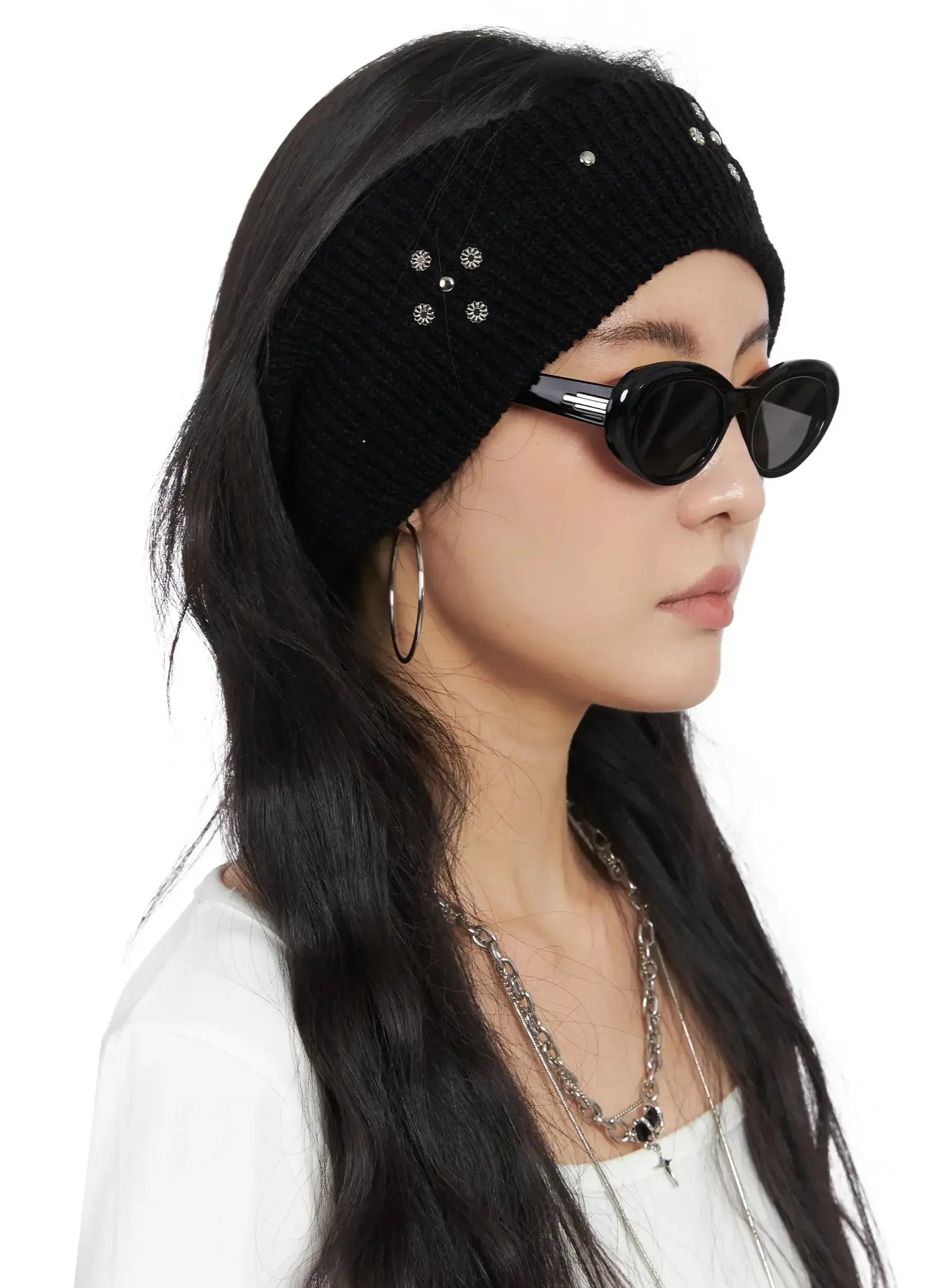 Crisscross Rhinestones Headband IN528