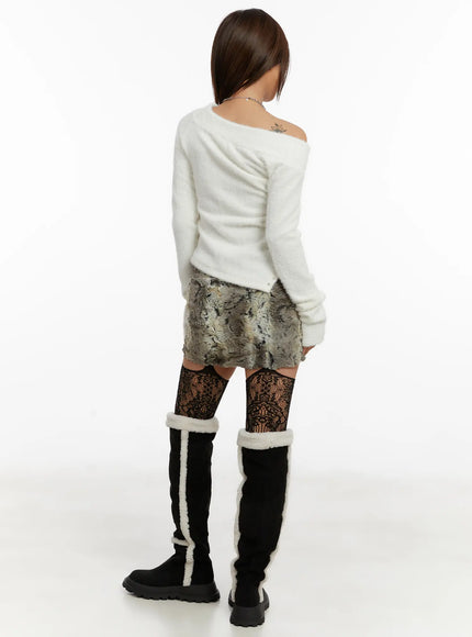 cozy-faux-fur-mini-skirt-cd517