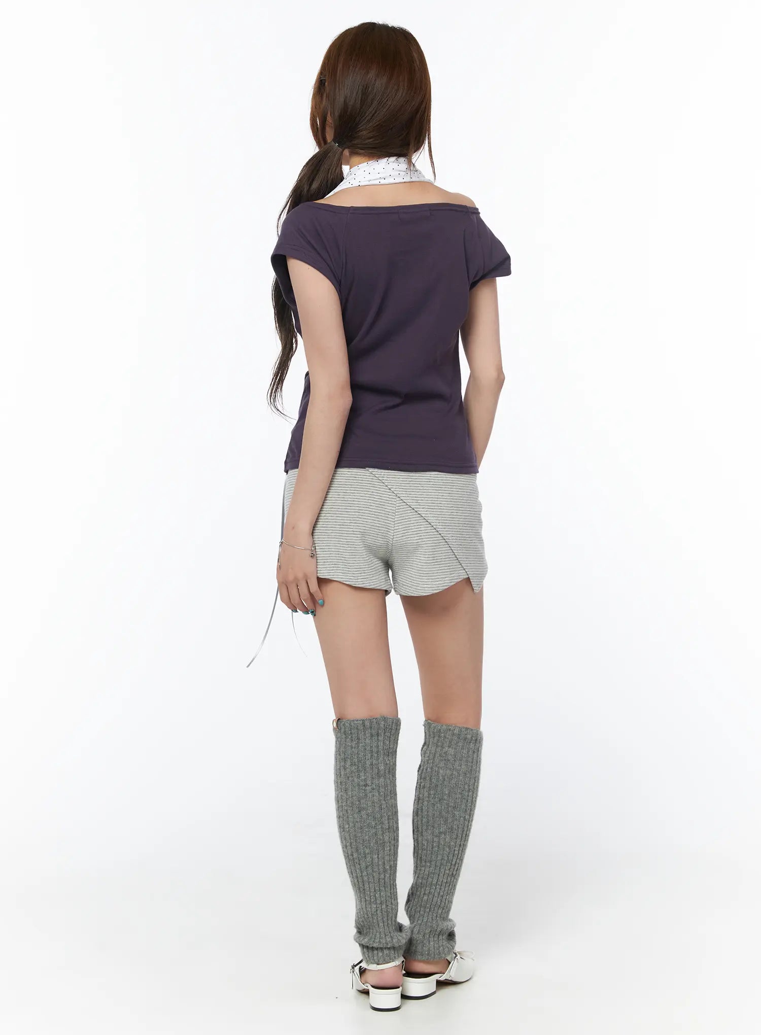 modern-striped-wrap-shorts-cy529