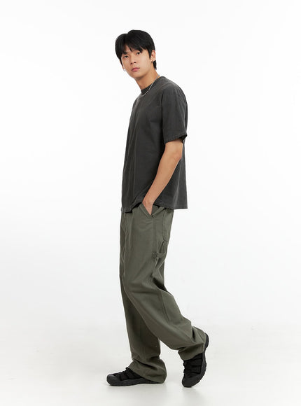 mens-wide-fit-cotton-pants-dark-green-ig402