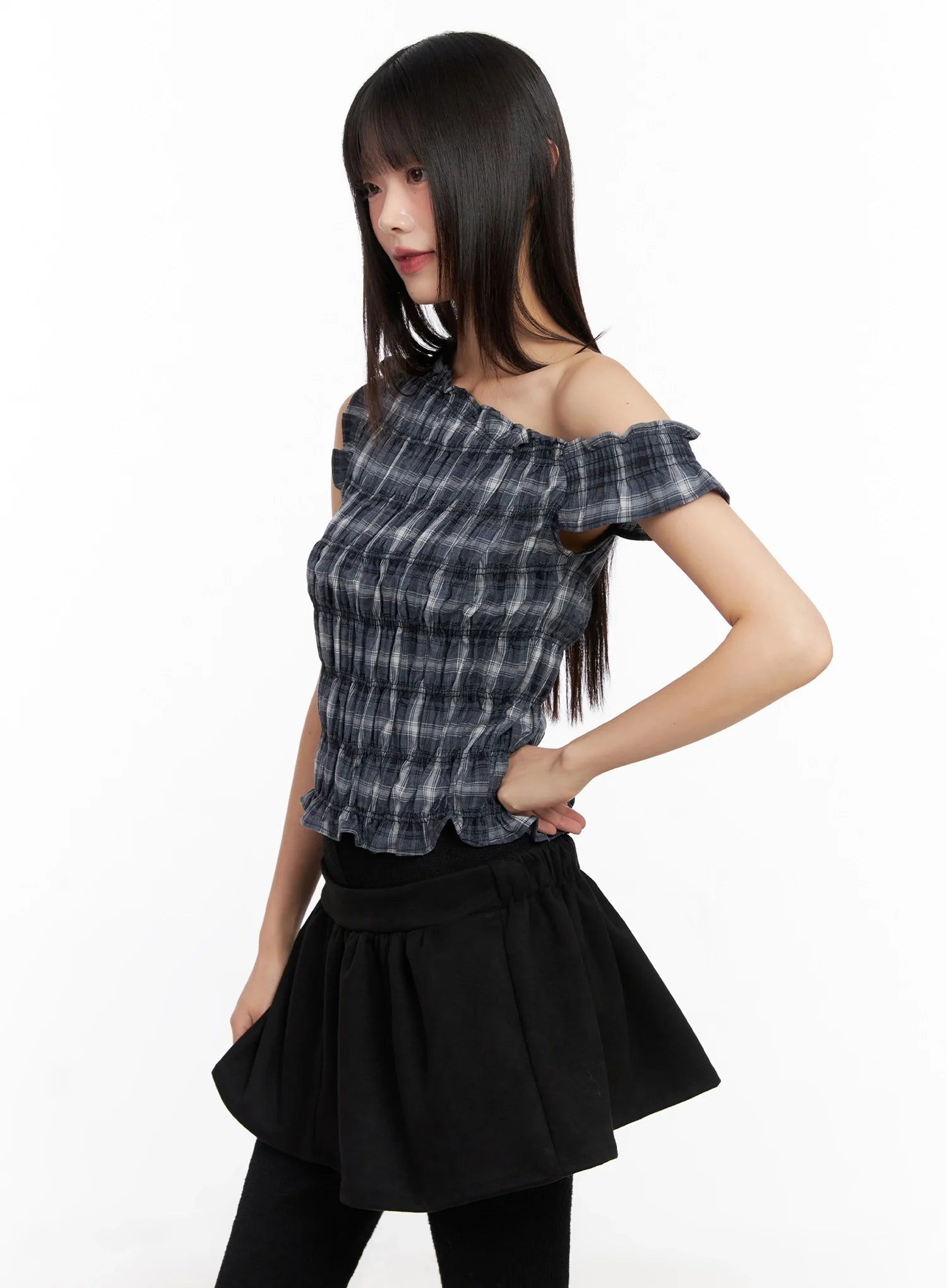 plaid-off-shoulder-top-in503