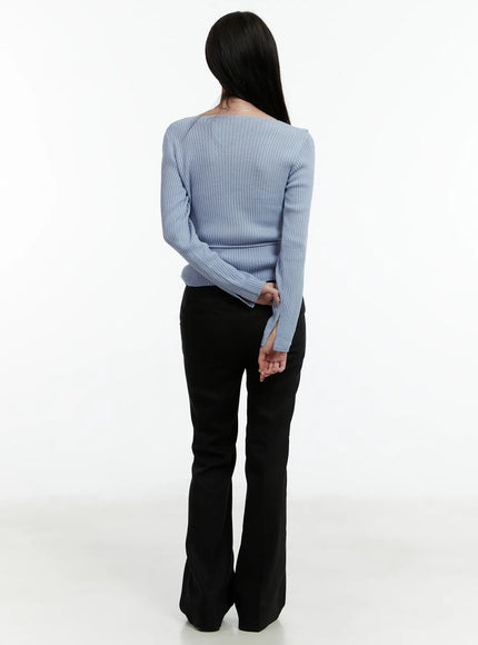 fleece-lined-bootcut-pants-cd523